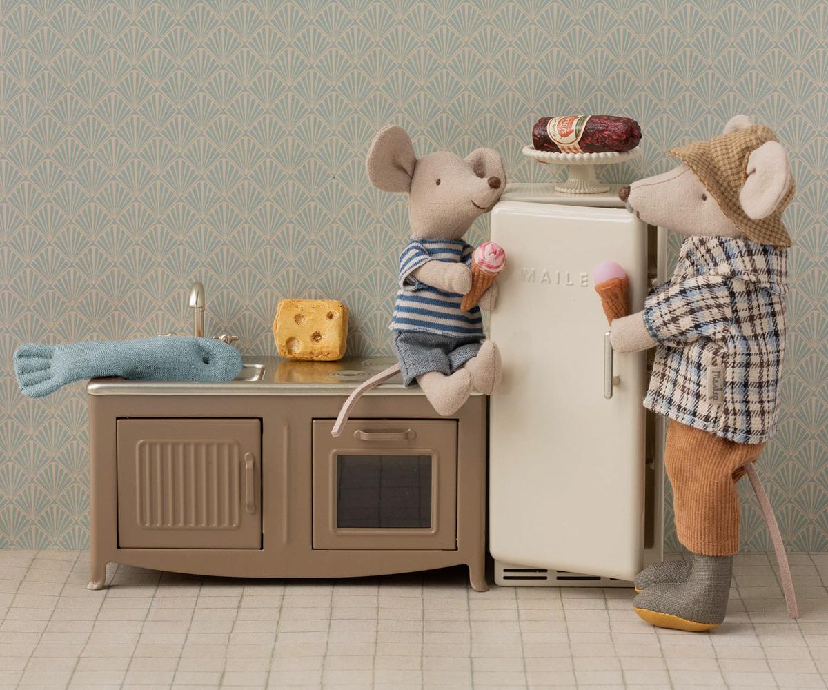 Maileg Kühlschrank / Maus