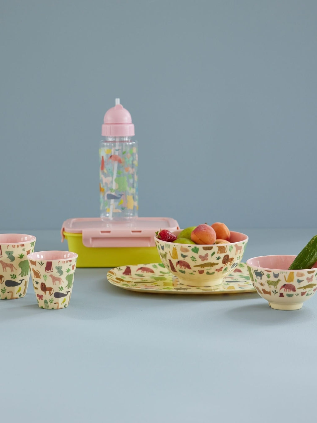 Rice Melamin Becher / Sweet Jungle / Rosa