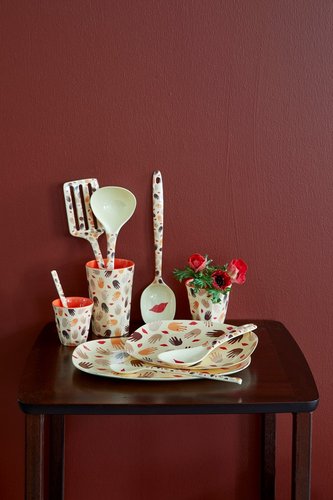 Rice Melamin Becher / Hands & Kisses