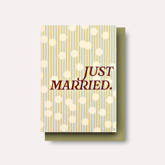 Hochzeitskarte / Konfetti