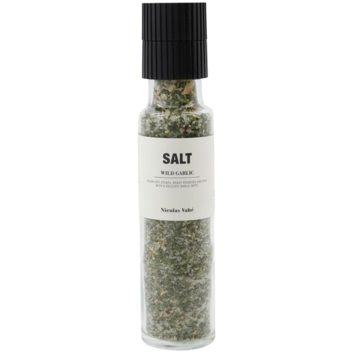 Nicolas Vahe Salz mit Knoblauch