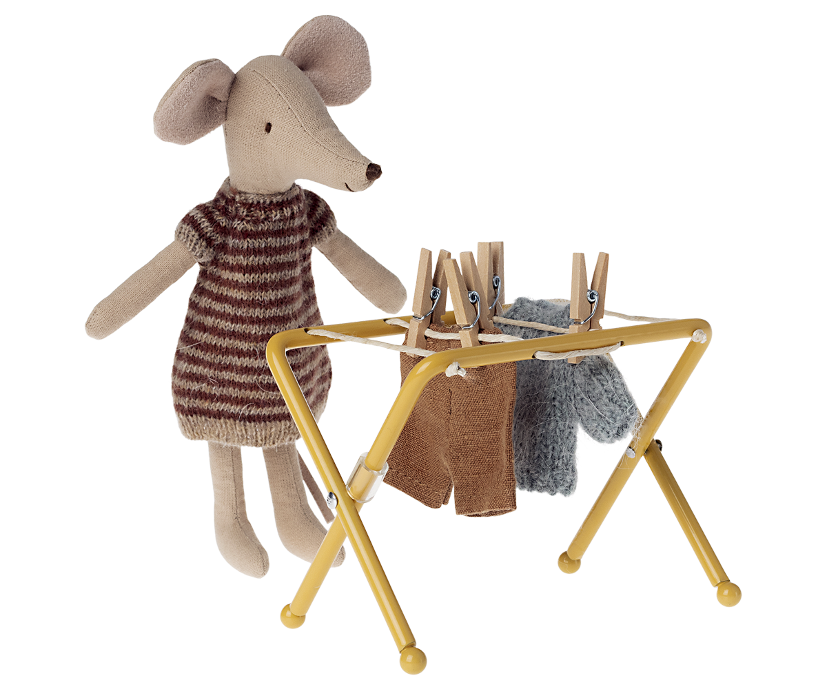 Maileg Wäscheständer / Maus