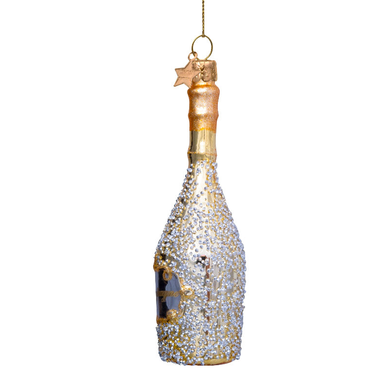Vondels Ornament / Champagne Flasche
