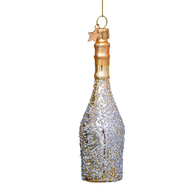 Vondels Ornament / Champagne Flasche