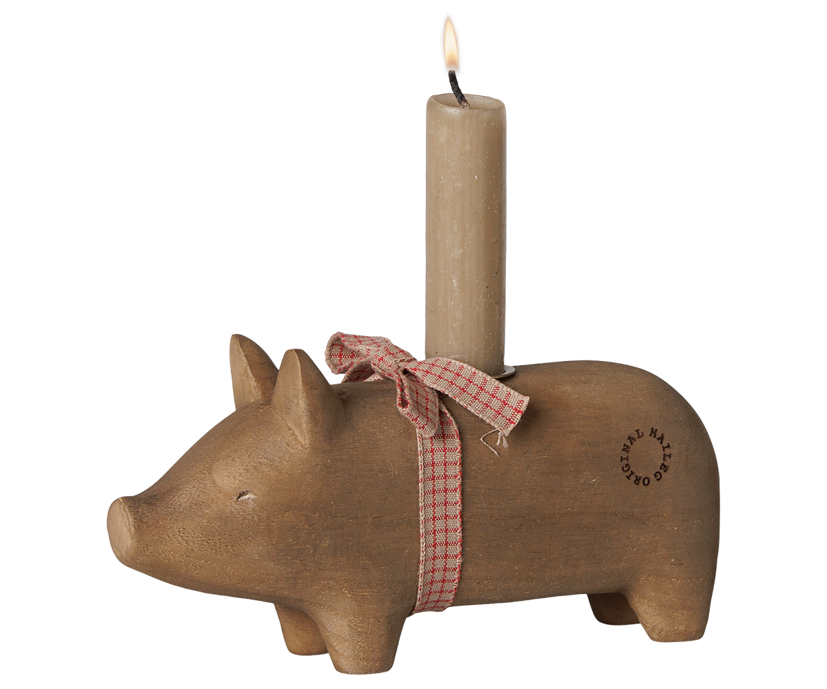 Maileg Holzschwein / Natur / Mittel