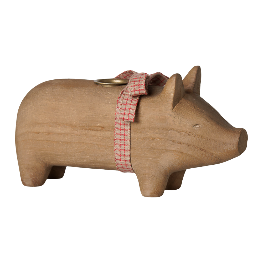 Maileg Holzschwein / Natur / Mittel
