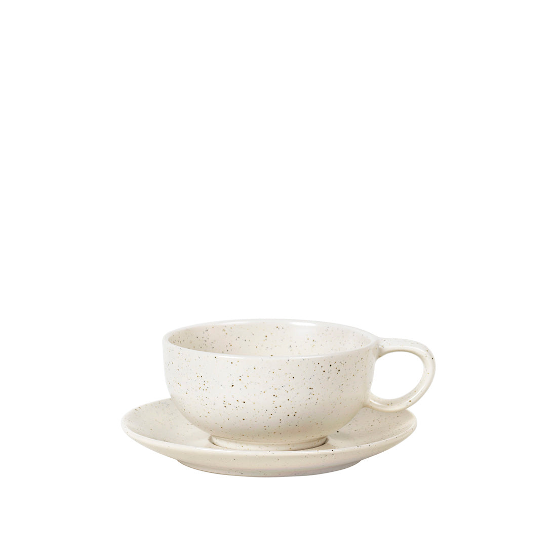 Große Teetasse mit Untertasse