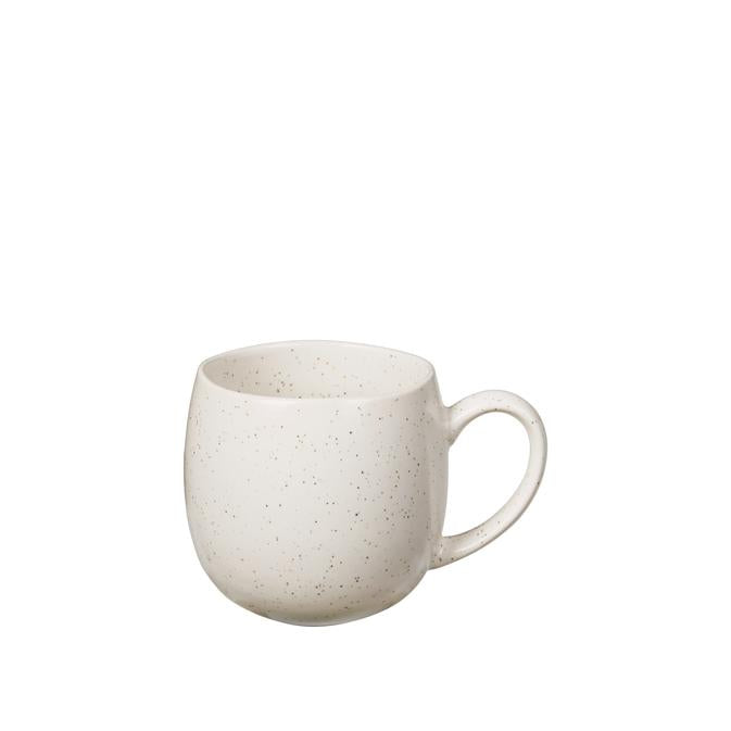sehr große Teetasse in creme beige