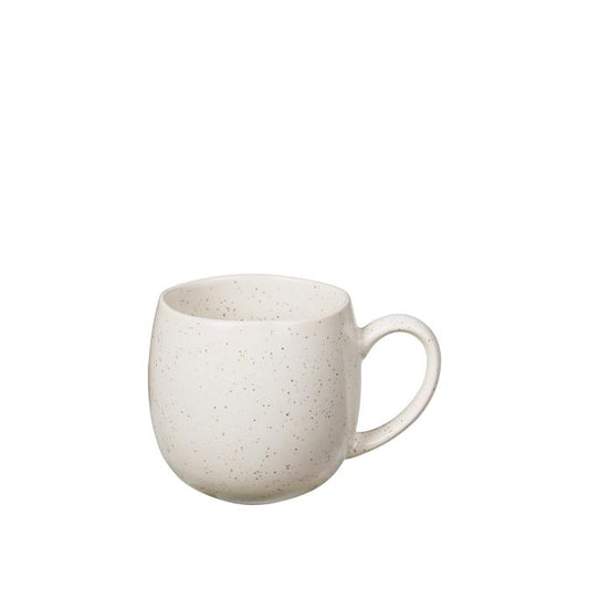 sehr große Teetasse in creme beige
