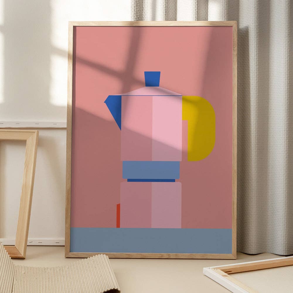 Poster / Rosa Mokka-Kanne