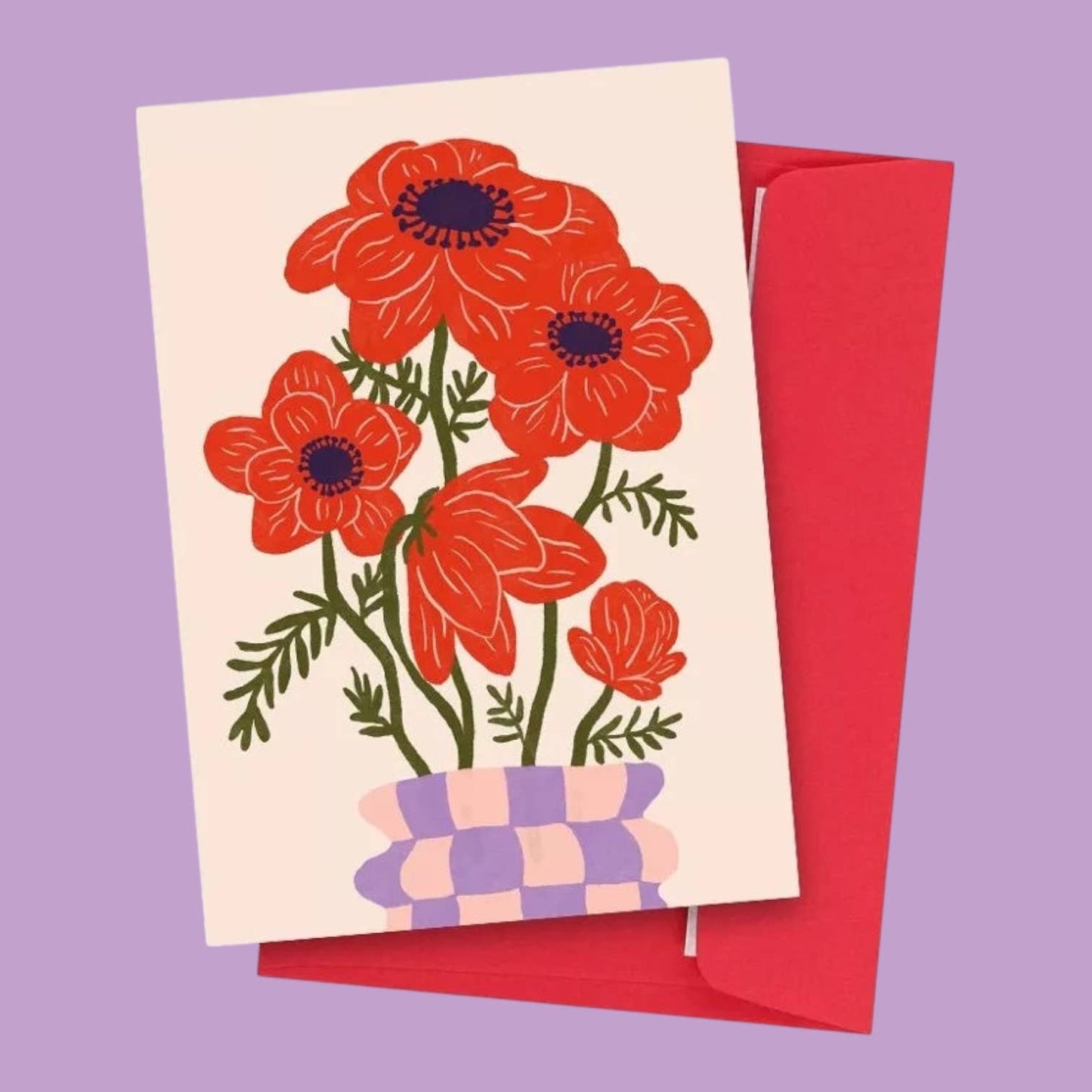 Postkarte / Blumenstrauß