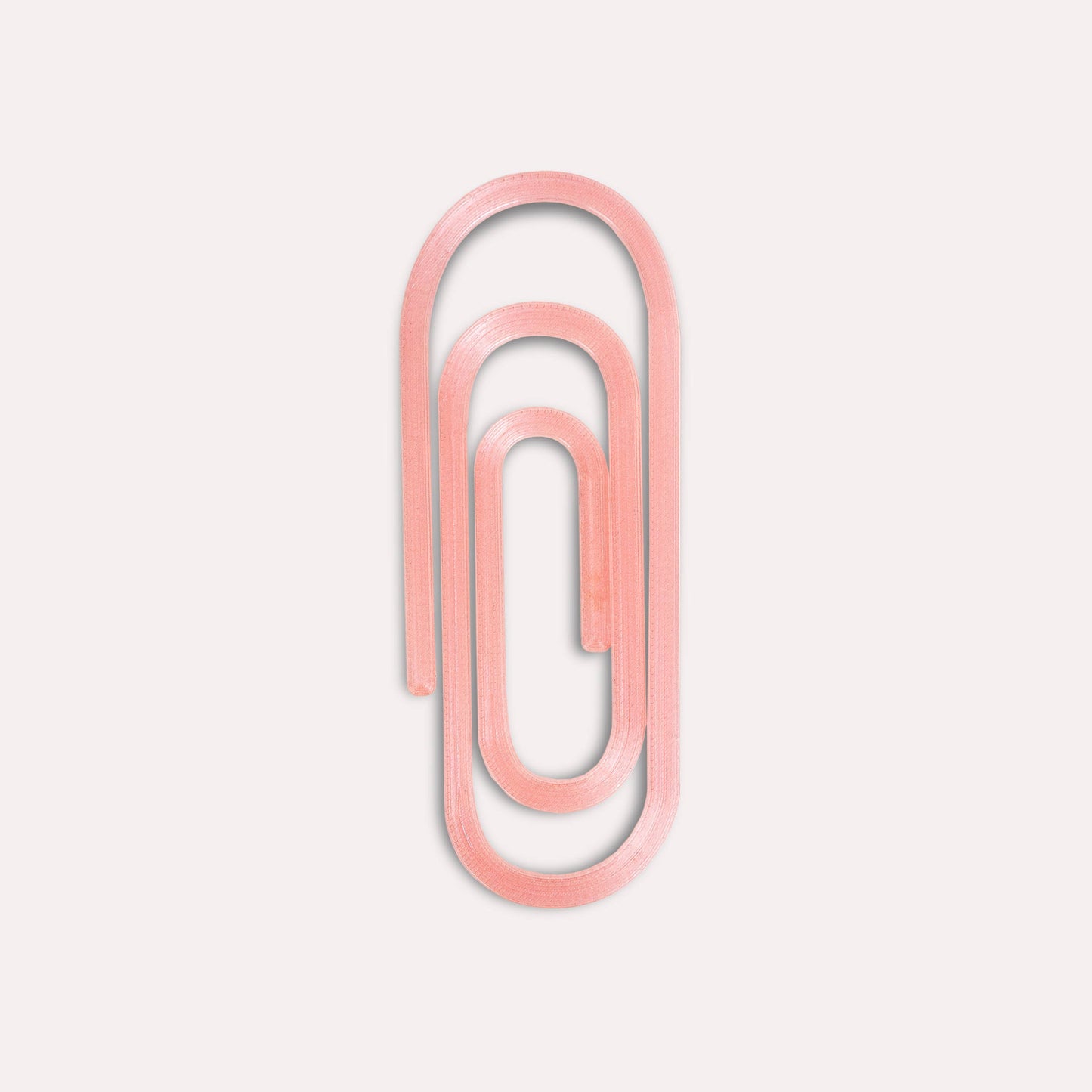 Büroklammer XL / Rosa
