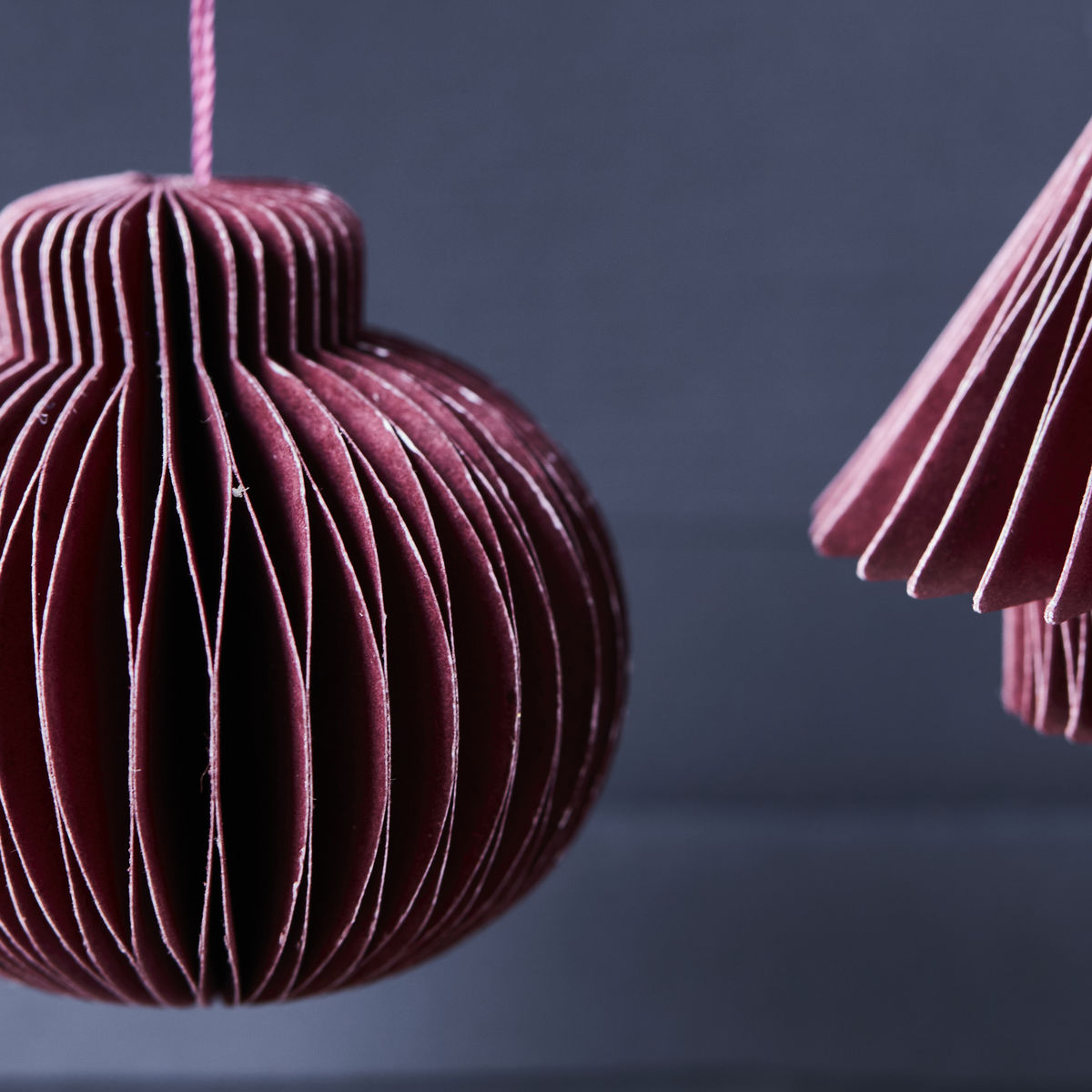 House Doctor Ornamente Comb / Burgundy