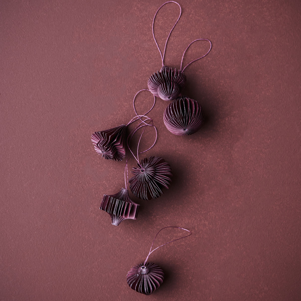 House Doctor Ornamente Comb / Burgundy