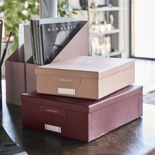 House Doctor Boxen Keep / Bordeaux / Rose