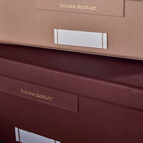 House Doctor Boxen Keep / Bordeaux / Rose
