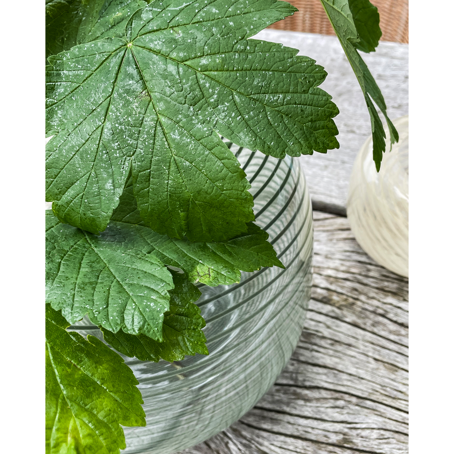 House Doctor Vase Swirl / Grün