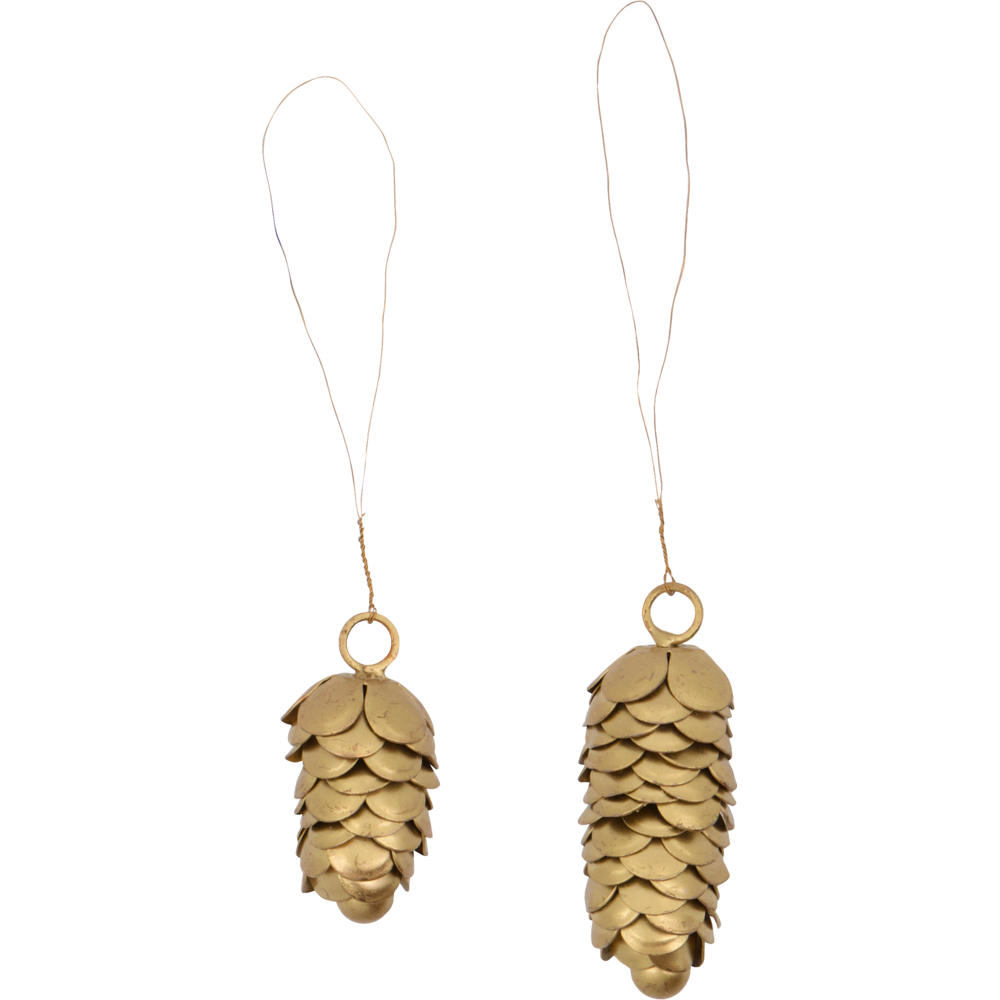 House Doctor Zapfenanhänger / Gold