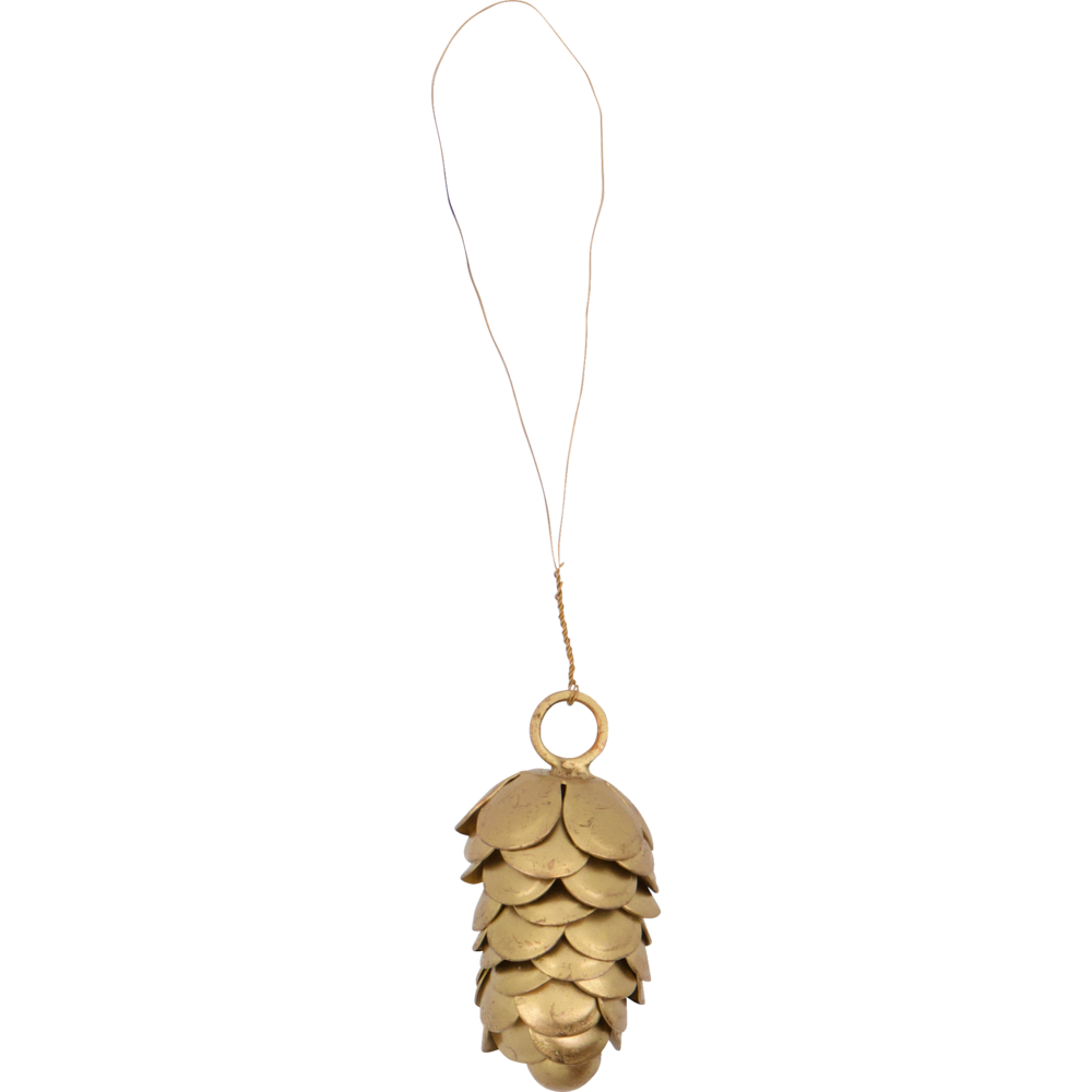 House Doctor Zapfenanhänger / Gold
