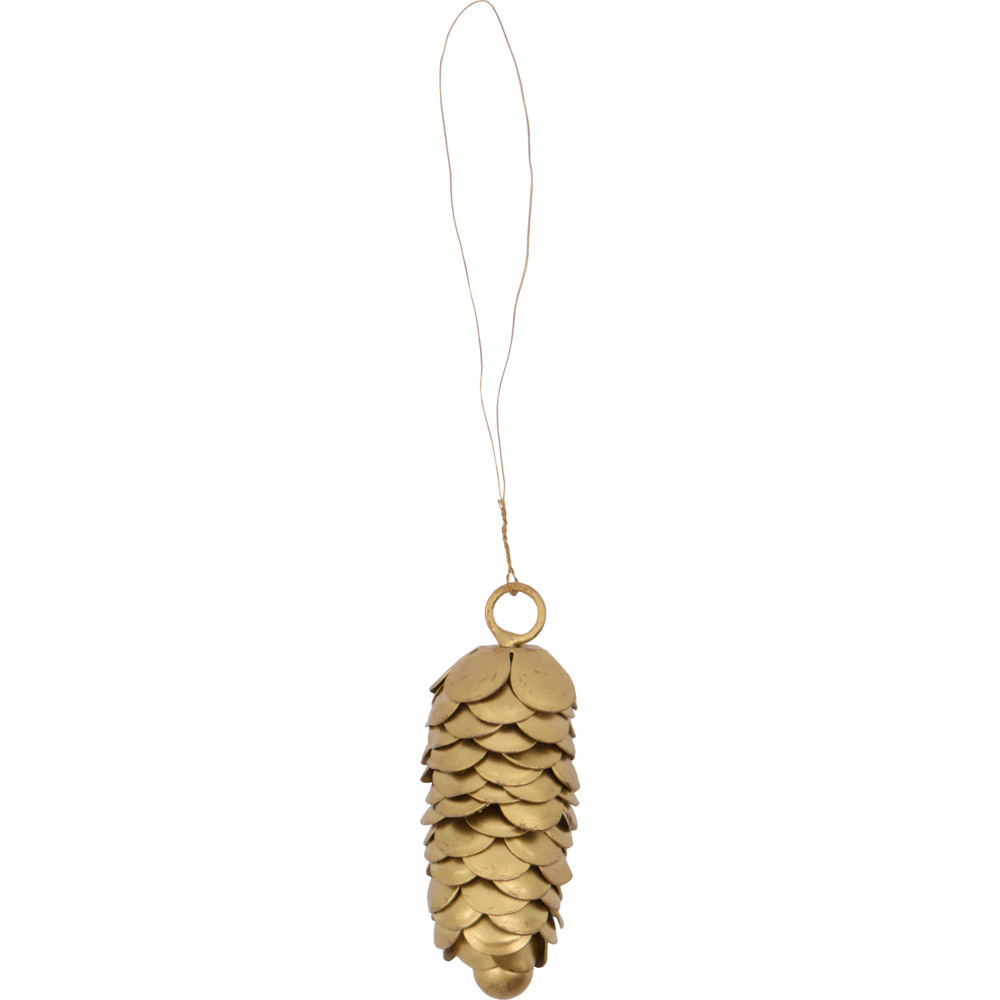 House Doctor Zapfenanhänger / Gold