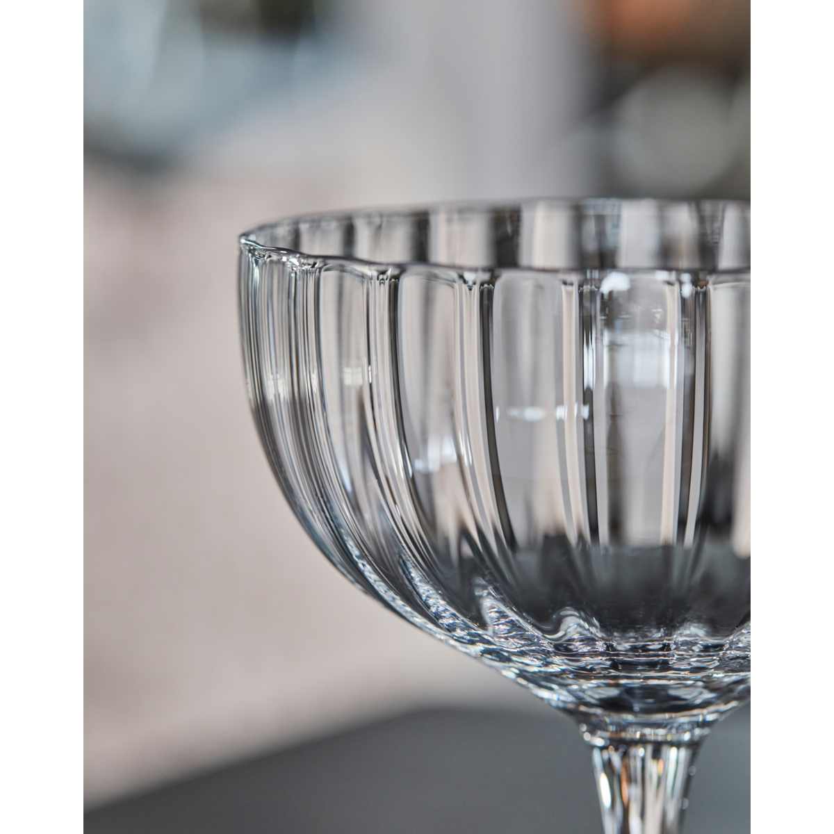 House Doctor Cocktailglas / Rill