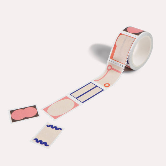 Washi Tape / Briefmarken-Motiv