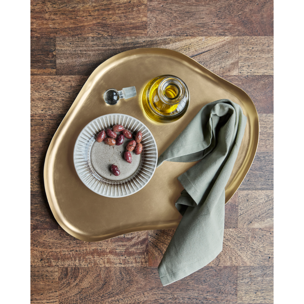 House Doctor Tablett / Osea / Antik Messing