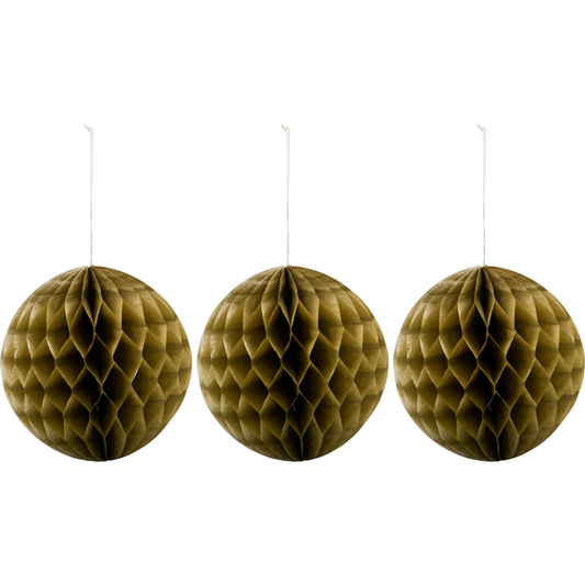 House Doctor Weihnachtskugel / Orb / Gold / M
