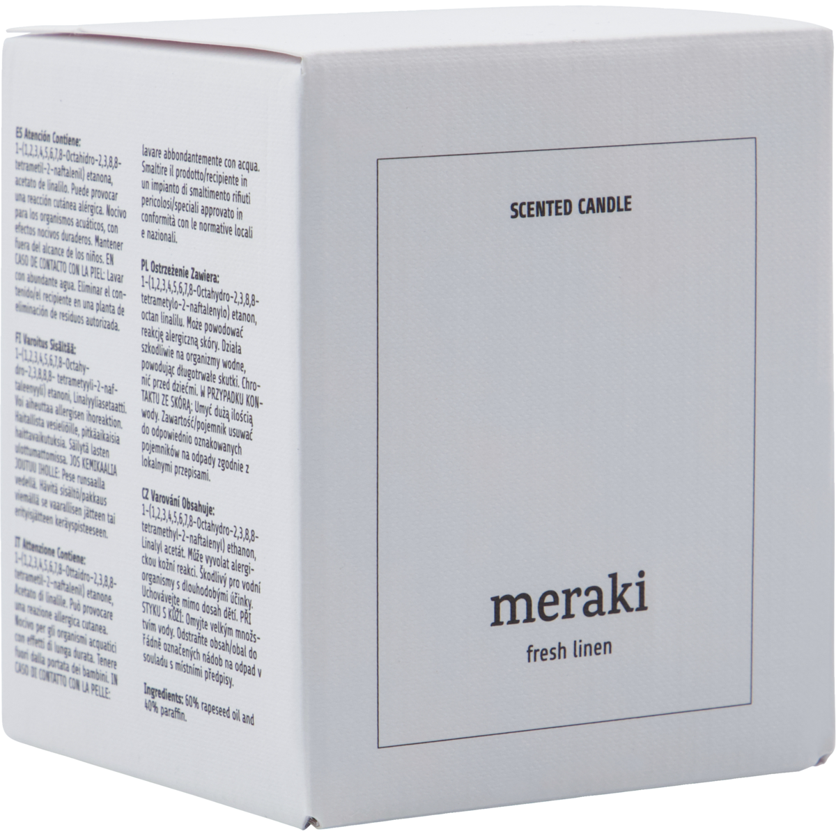 Meraki Duftkerze / Fresh Linen