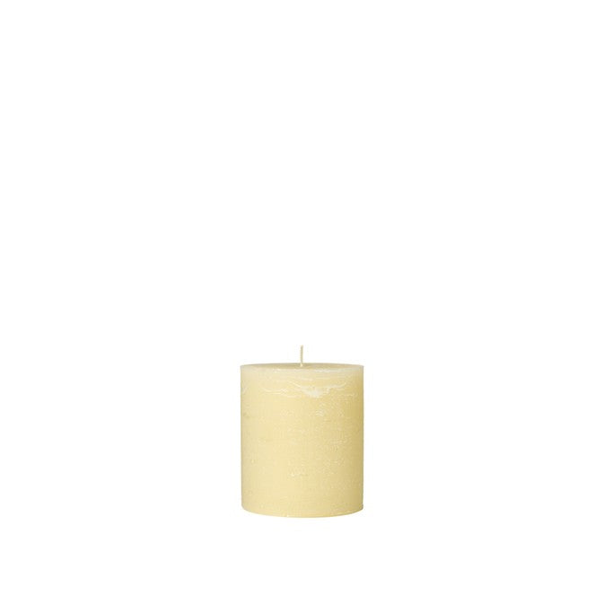 Broste Copenhagen Kerze / Buttergelb 10x11