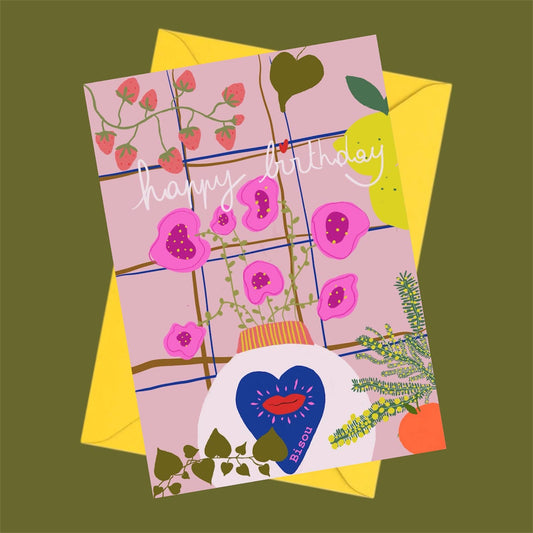 Postkarte / Happy Birthday