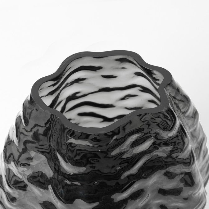 Broste Copenhagen Vase / Milla / Hoch / Grau