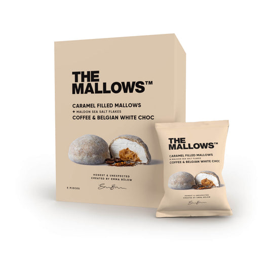 The Mallows Gefüllte Marshmallows / Kaffee & Weiße Schokolade