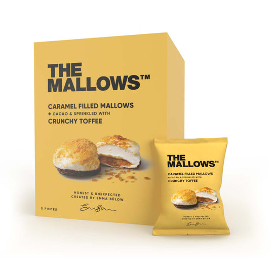 The Mallows Gefüllte Marshmallows / Karamell & Crunchy Toffee