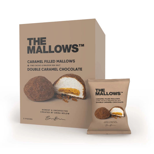The Mallows Gefüllte Marshmallows / Meersalz & Karamell