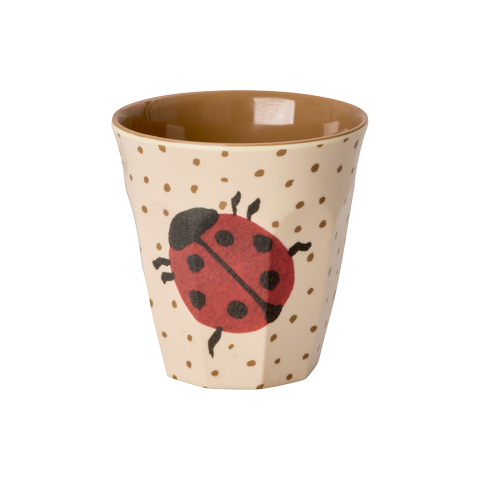 Rice Melamin Becher mit Käfer-Motiv