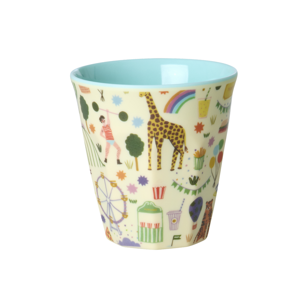 Rice Melamin Kinderbecher / Fun Fair / Mint