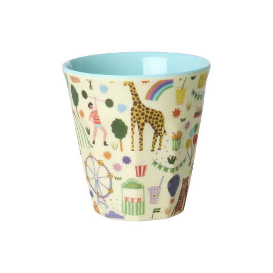 Rice Melamin Kinderbecher / Fun Fair / Mint