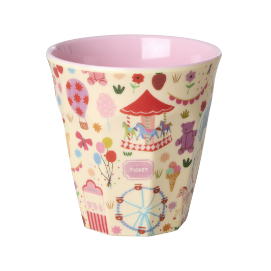 Rice Melamin Becher / Fun Fair / Pink
