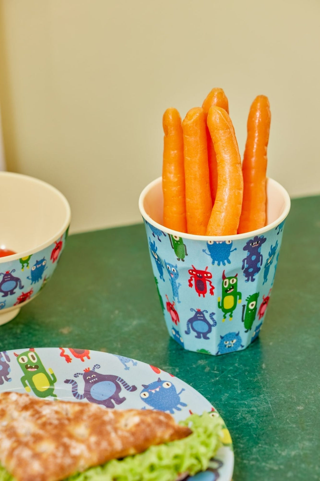 Rice Melamin Becher / Monster