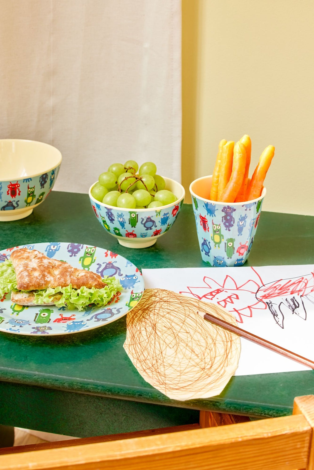 Rice Melamin Becher / Monster