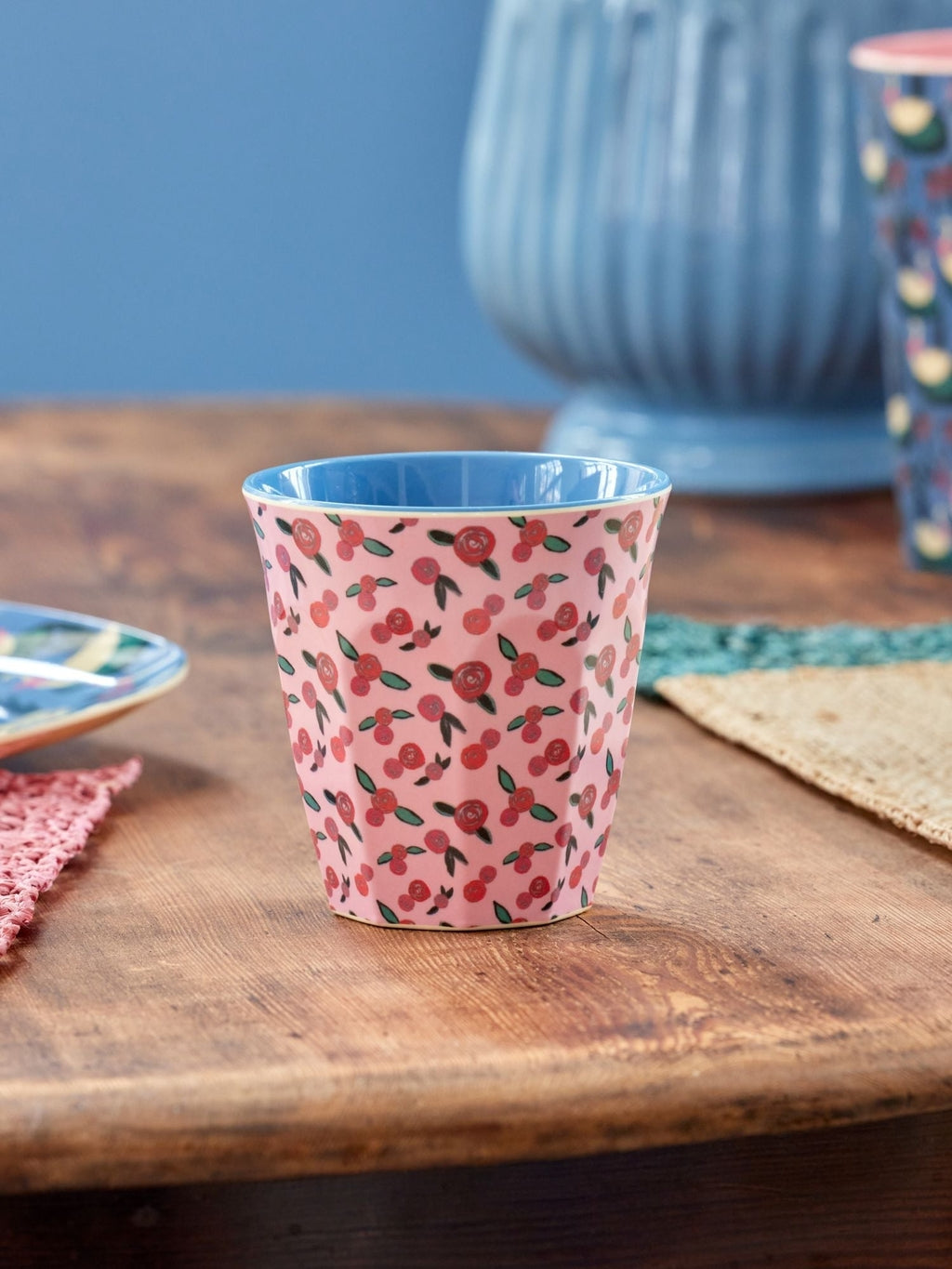 Rice Melamin Becher / Rose