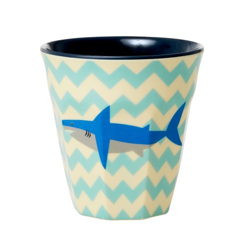 Rice Melamin Becher Shark