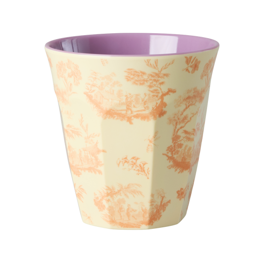 Melamin Becher von Rice mit gemalten Bäumen