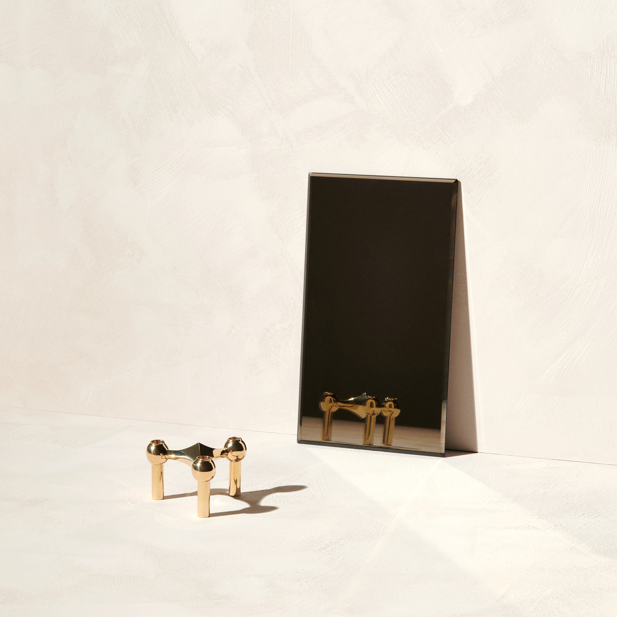 STOFF Nagel Kerzenhalter / Gold