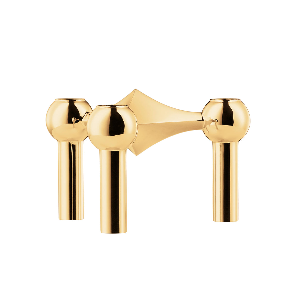 STOFF Nagel Kerzenhalter / Gold