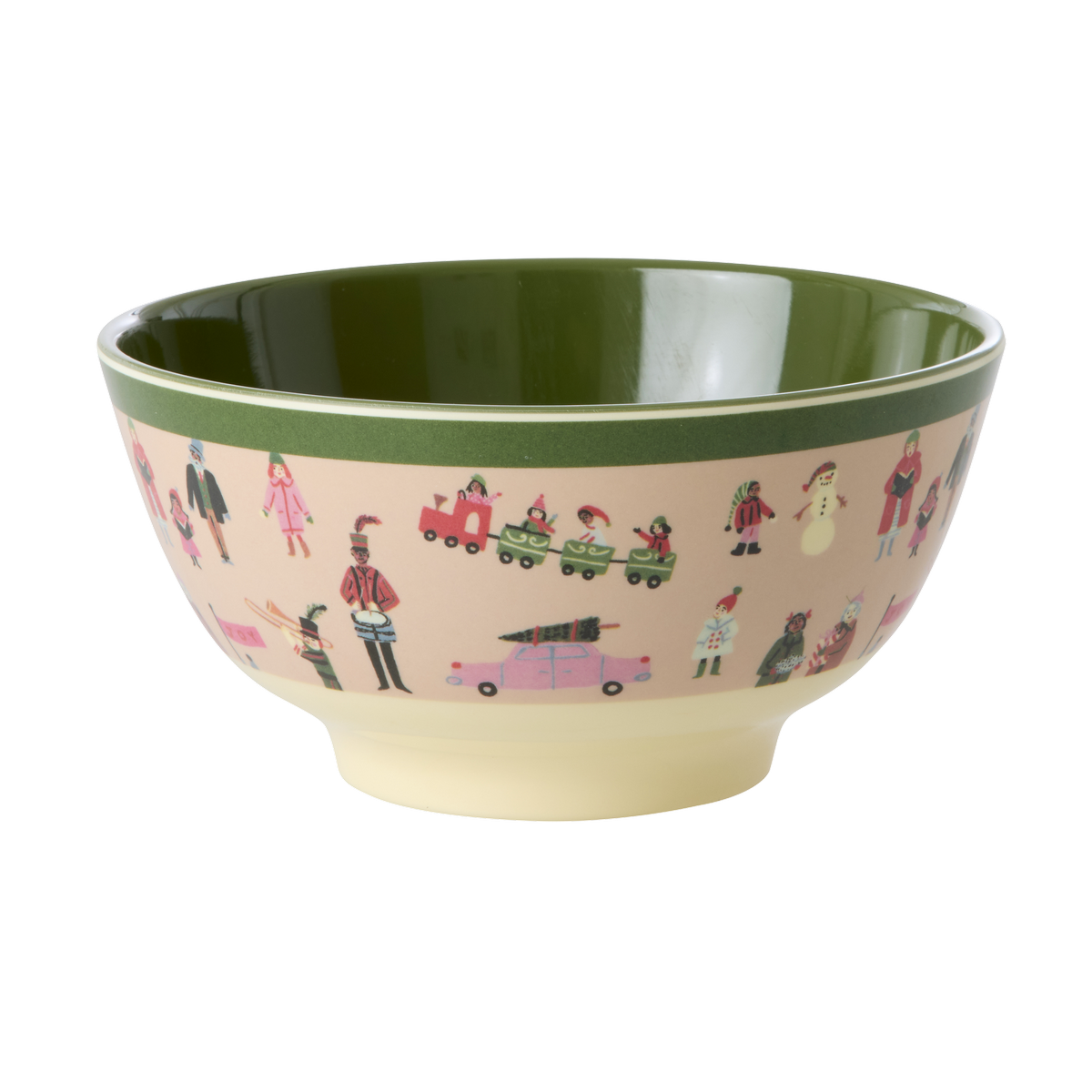 Rice Melamin Schüssel mit weihnachtlichen Motiven