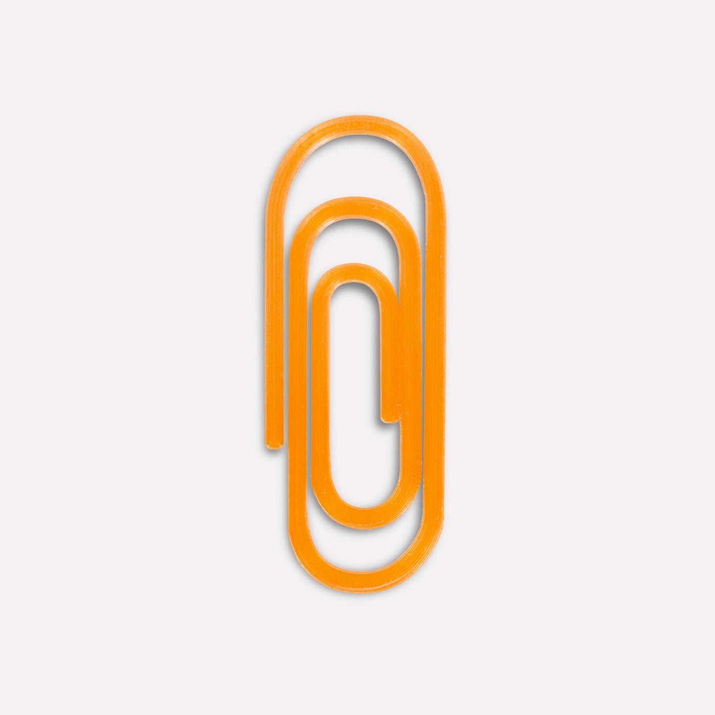 Büroklammer XL / Orange