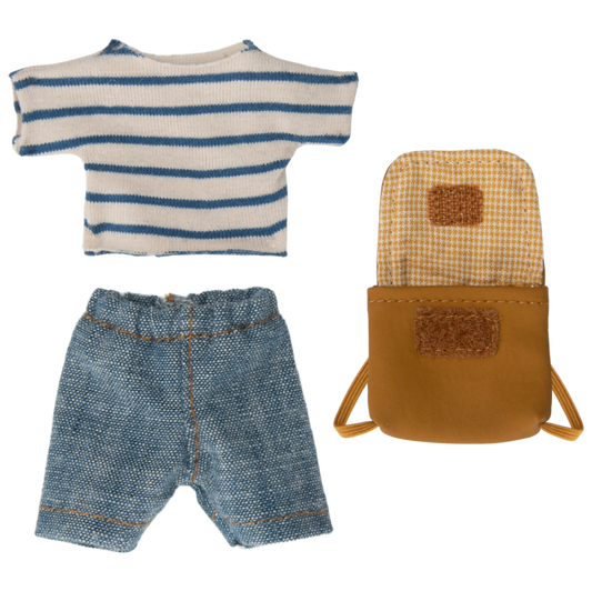 Maileg Kleidung & Tasche / Maus Großer Bruder