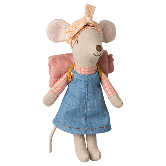 Maileg Wander Maus mit Schlafsack 